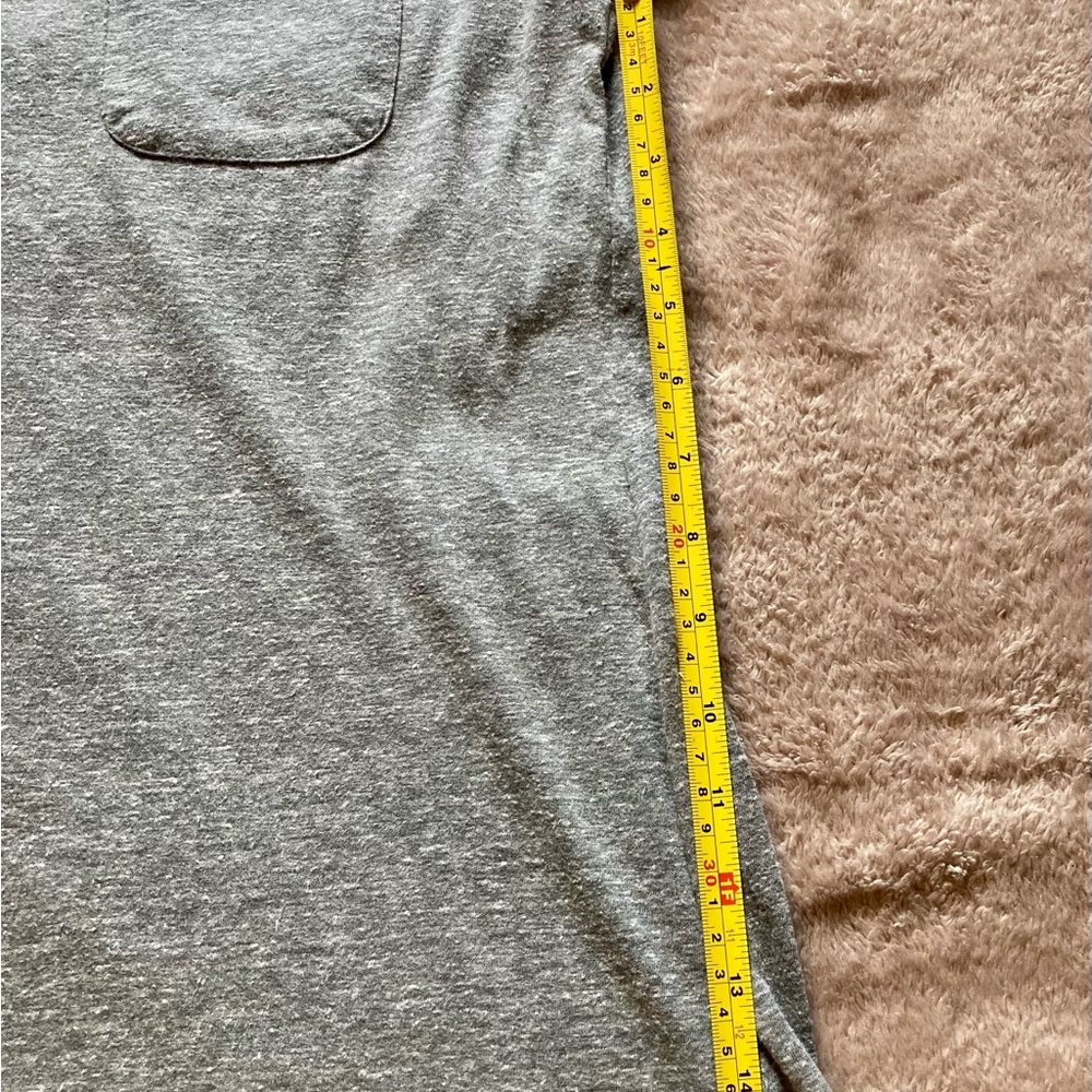 Gray RIPNDIP short sleeve tee shirt with pocket. Size M - Picture 9 of 9
